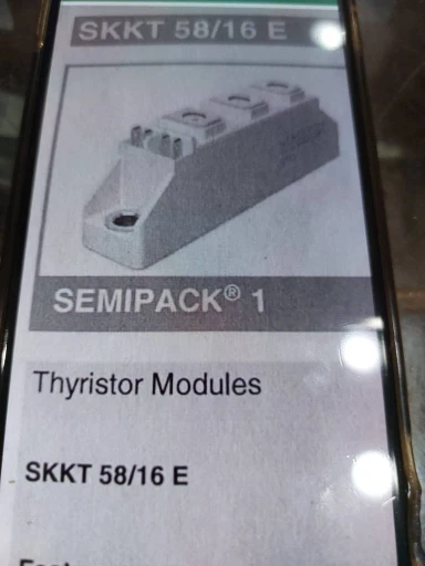 SKKT58/16E MODULE 58A 1600V Thyristor Diode Modules SKKT 58/16 E IGBT 1.6KV SKKT5816E SKKT 58/16E 5816 SKKT58-16E