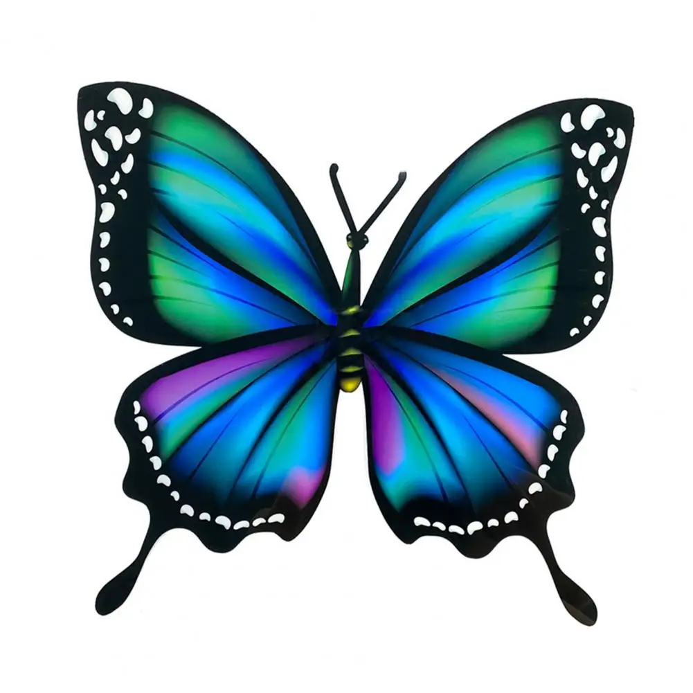 Durable Window Sticker Attractive No Residue Tear-resistant Large 3D Butterfly Window Murals