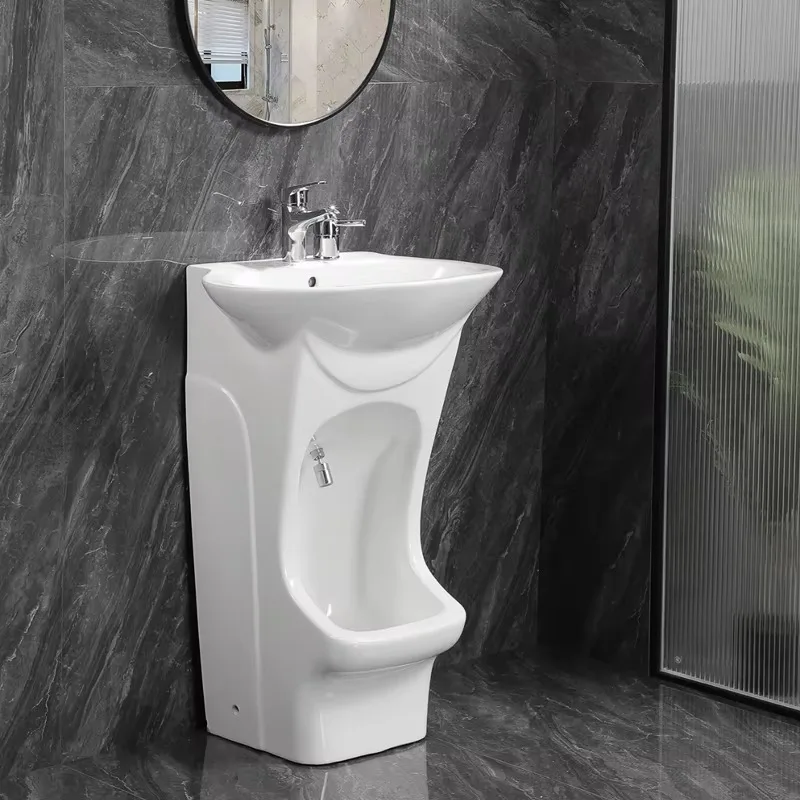 Lavabo ceramic independent double table wash basin Muslim Wudu foot washer Wudu basin