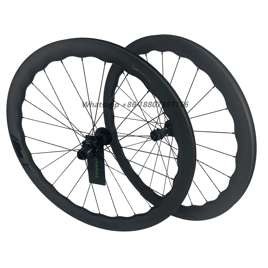 

700C High-Carbon Material Road Bike Wheelset Light Spokes 1550g Roadbike With Steel Ball Bearing Wave Design