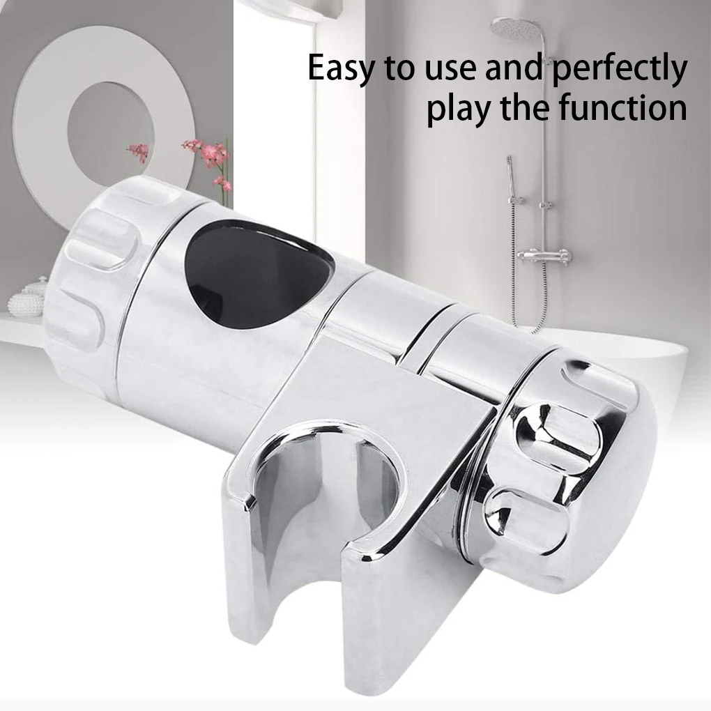 Rail Slider Hand Shower Head Holder Accessory Punch-free Rack Universal Adjustable 25mm Bracket Household Bathroom