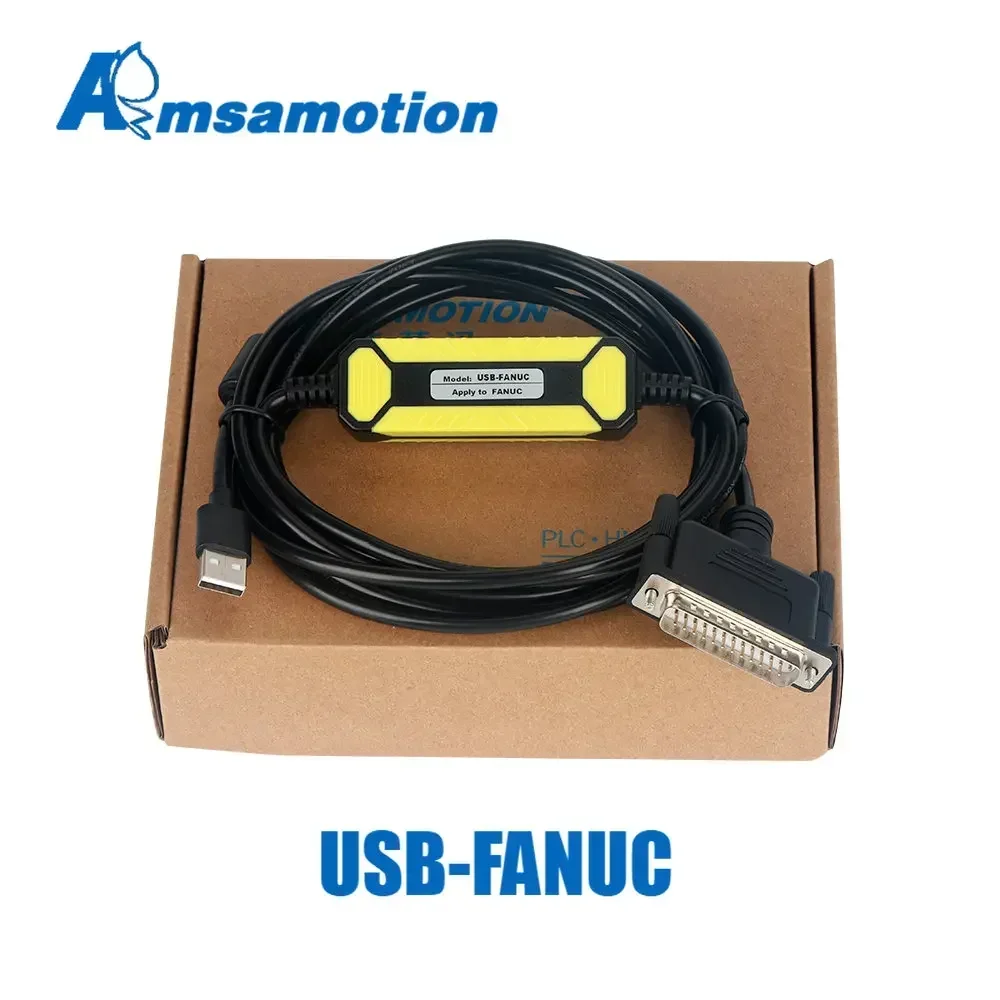 USB-FANUC Compatible with GE FANUC CNC Machine Tools RS232 25pin programming cable Versamax series PLC download line