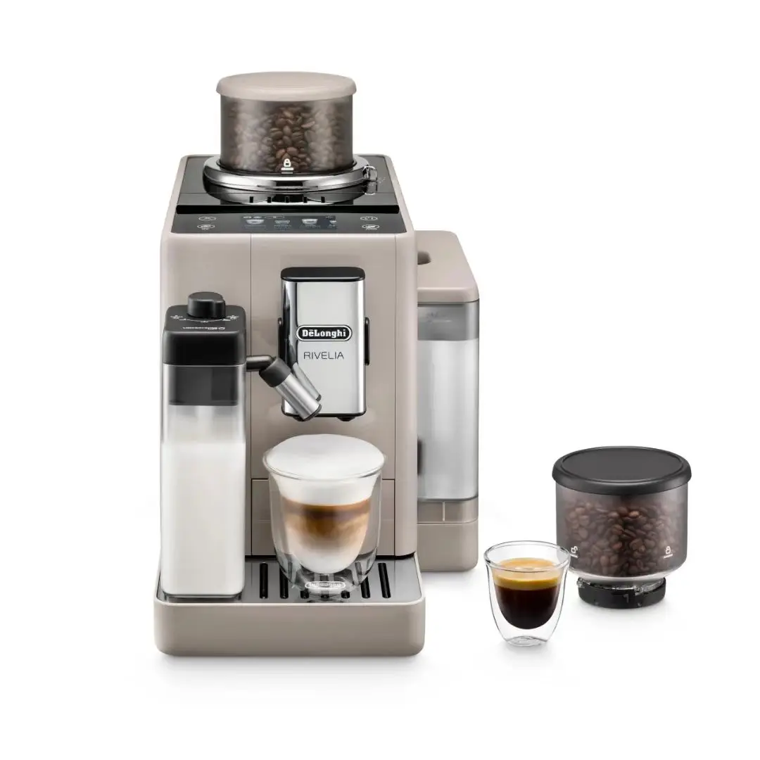 Electric 120v semi-automatic professional milk frother, aluminum shell brewing system, espresso machine 12 cups