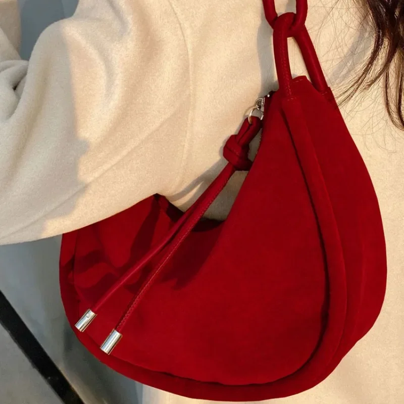 Crossbody Bags Women PU All-match Shoulder Elegant Large Capacity Handbag Office Lady Casual New Korean Style Chic Girl