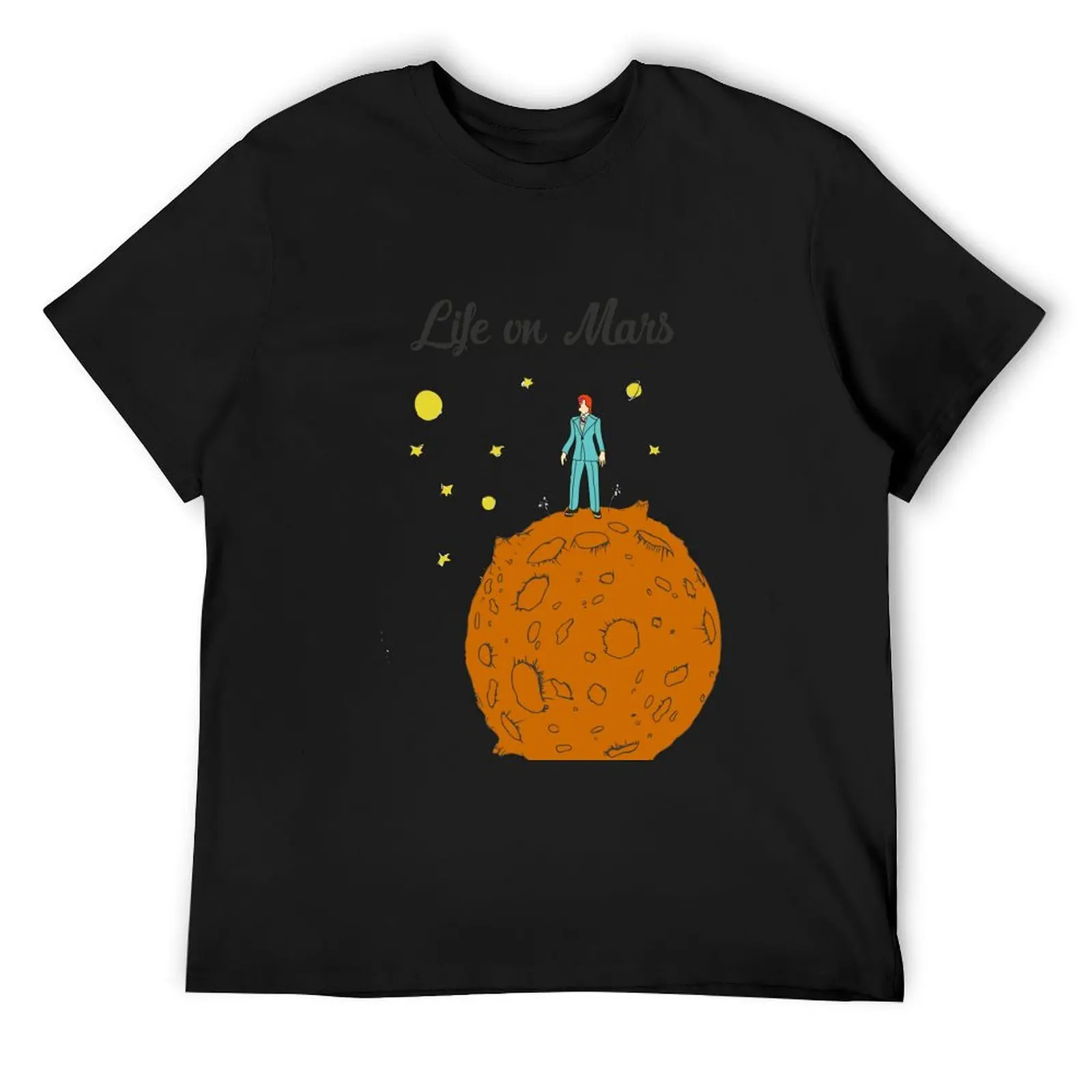 

Life on Mars T-Shirt customizeds summer tops graphic t shirts cotton t shirt men