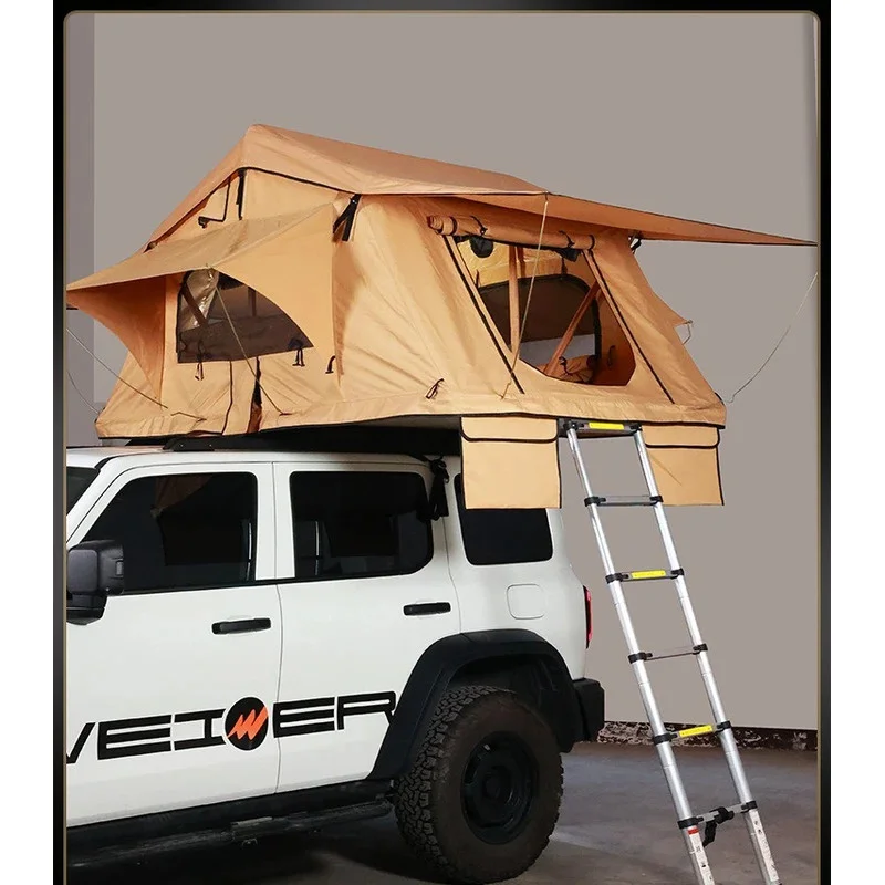 

Car Roof Outdoor Self-driving Fully Automatic Off-road SUV Camping Bed Folding Soft-top Tent