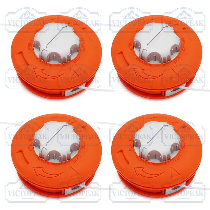 Outdoor Power Line - 4PCS Aluminum Automatic Trimmer Head With