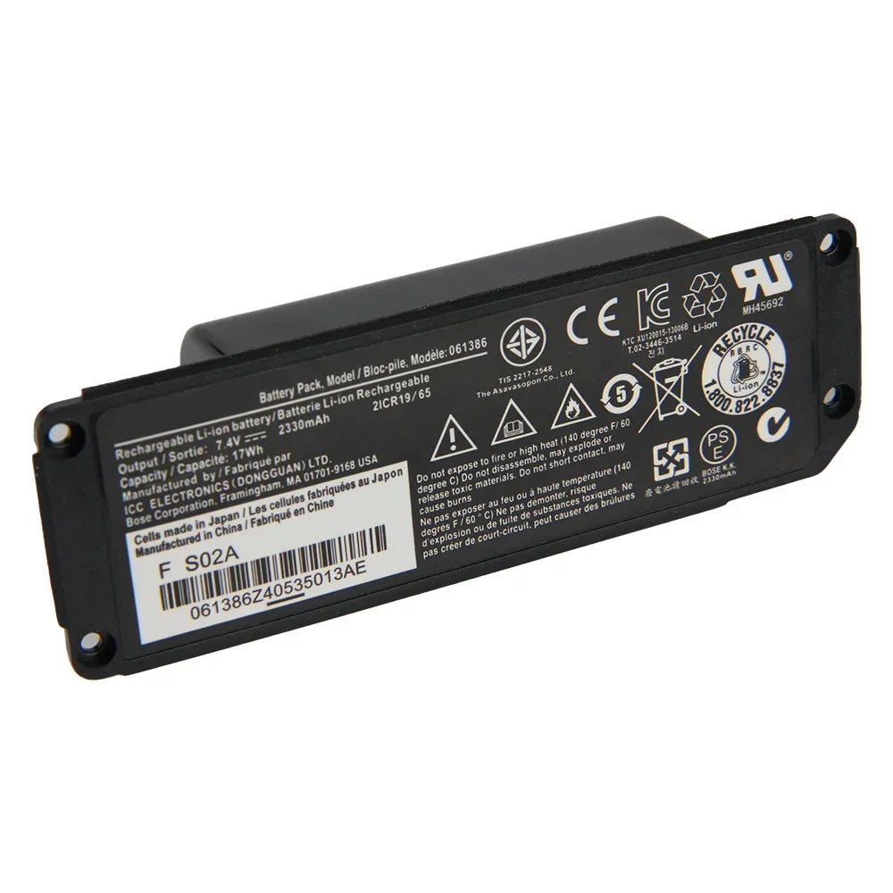 NUOVA batteria sostitutiva 061384 063404 063287 061386 061385   Per altoparlante Bluetooth BOSE SoundLink Mini I