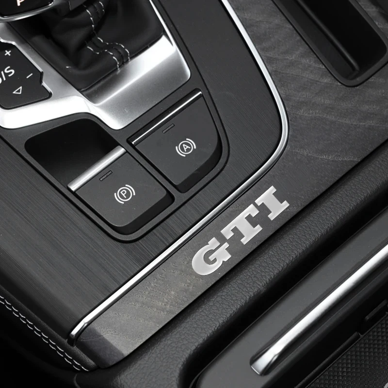 Pegatinas 3D de Metal para Interior de Coche, Pegatinas con Logotipo de Coche, Decoración para Volkswagen VW Golf GTI MK1 MK2 MK3 MK4 MK5 MK6 MK7 MK8 Polo GTI