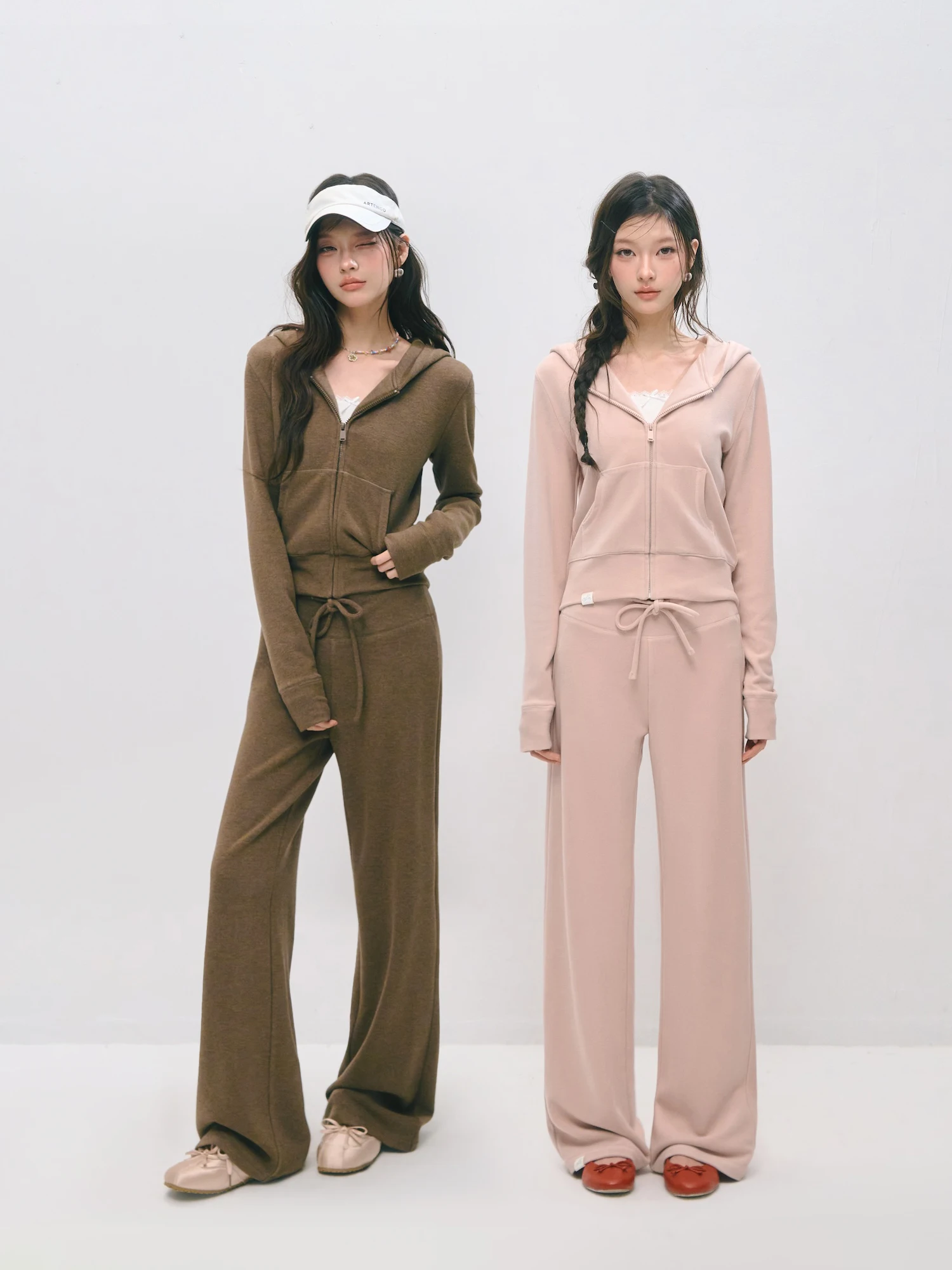 

SOMESOWE Cloud Fluffy Hooded Sweatshirt Casual Pants Set Women's Soft Comfortable Spring Fashion Outfit Long Sleeve Loose Fit