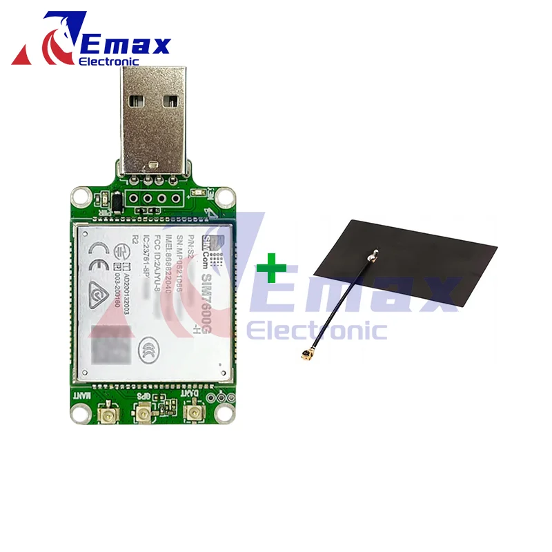 

SIMcom SIM7600G-H LTE CAT4 Комплект USB-ключей TE-A 1 шт., не поддерживаемый GPS