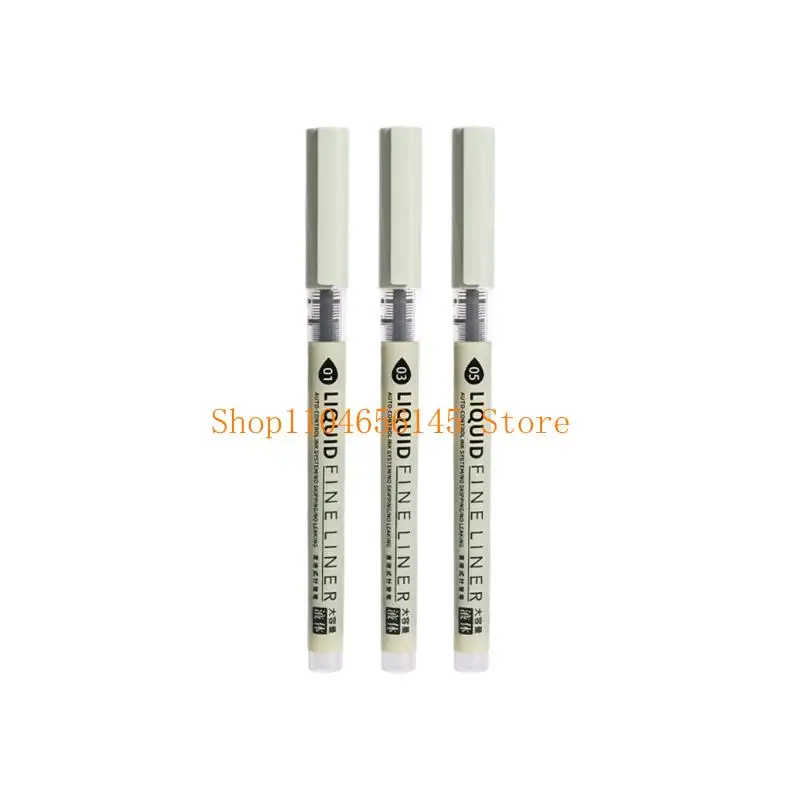 

5asd 3/4/5/6/7/8 Pcs Fineliner Set Liner Pen Set For Comics Sketching Waterproof