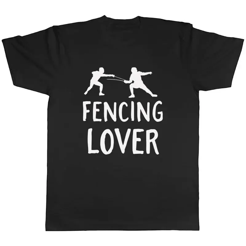 Fencing Lover Mens Unisex T-Shirt Tee