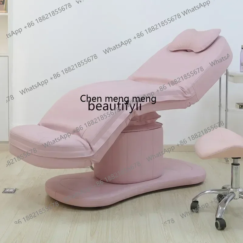 Smt7486 cama de beleza elétrica salão de beleza especial multifuncional látex massagem sofá dobrável massagem fisioterapia bed7486