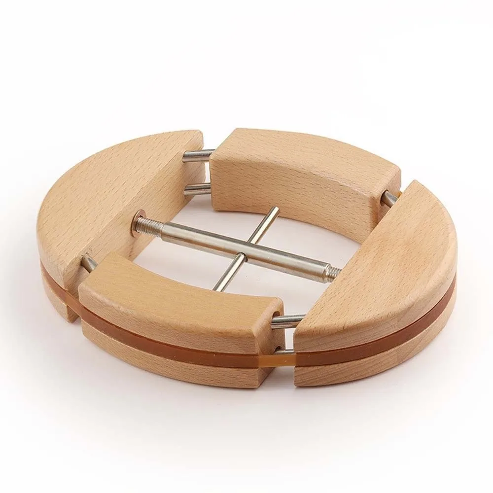 Compact Hat Stretcher Adjustable Cap Inner Support Cowboy Baseball Holders Lightweight Portable Wooden Hat Holder Herdsman
