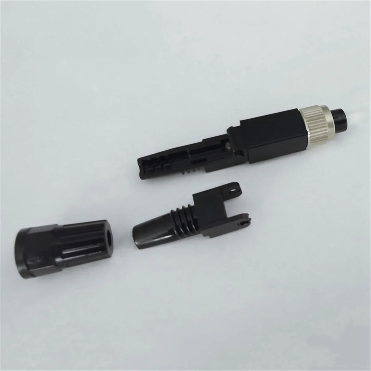 ATP-10Pcs FC Single Mode Cold Splice Optical Fiber Cable Splice Connector Pre Buried Fiber Optic Quick Connector