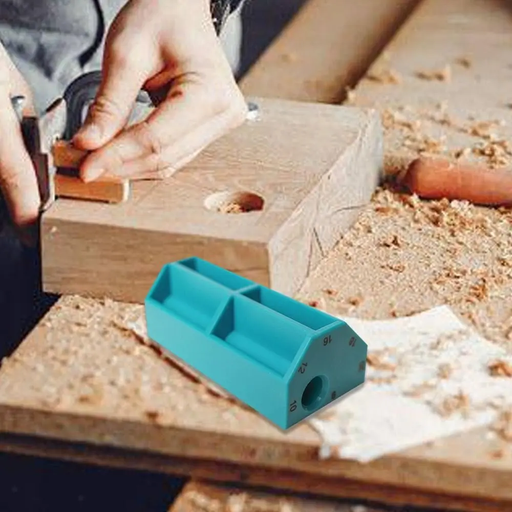 High Quality ABS plastic Woodworking Scriber Blue Multi-functional Parallel Scriber Multi margin Woodworking Marking Tool