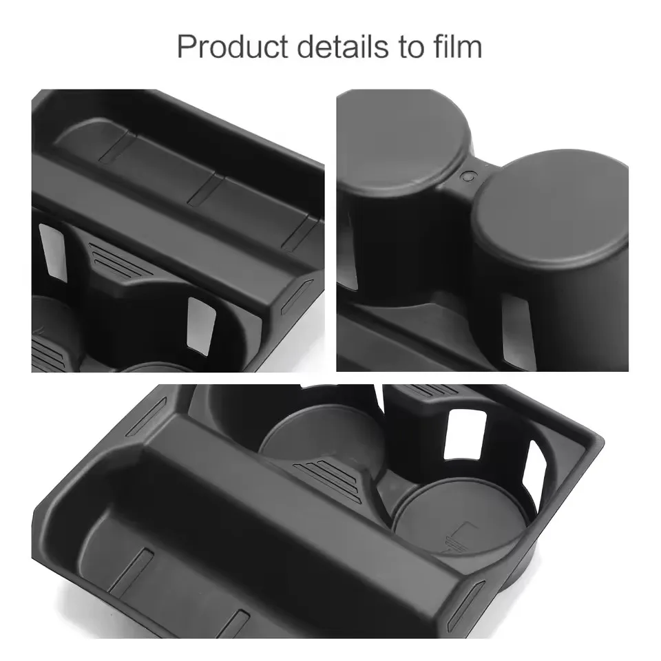 for Mazda CX-50 Cup Holder Shock-Absorbing Center Console Armrest Storage Box Tray Car Interior Accessories