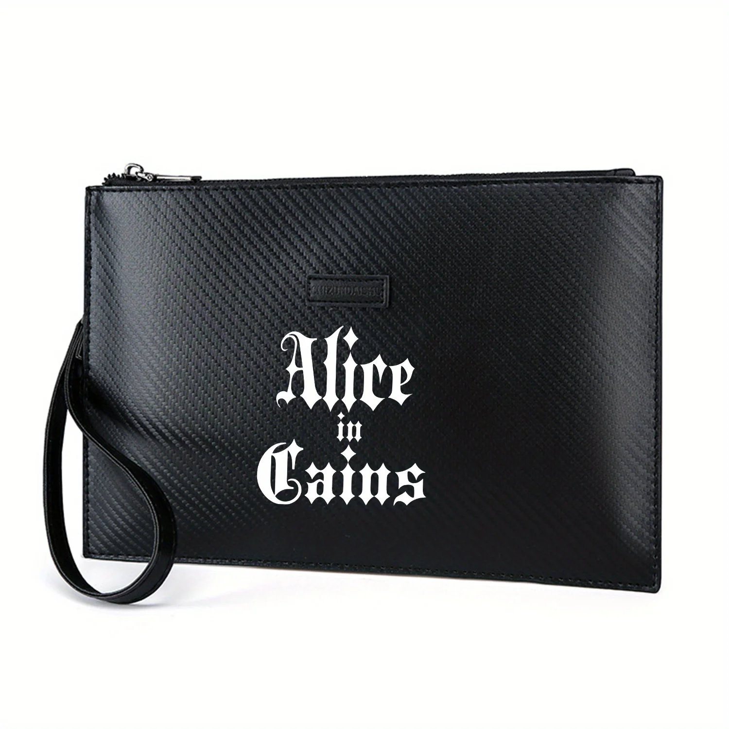 alice-in-chains-texto-gotico-elegante-impresso-pu-bolsa-masculina-elegante-e-pratico-para-transporte-diario