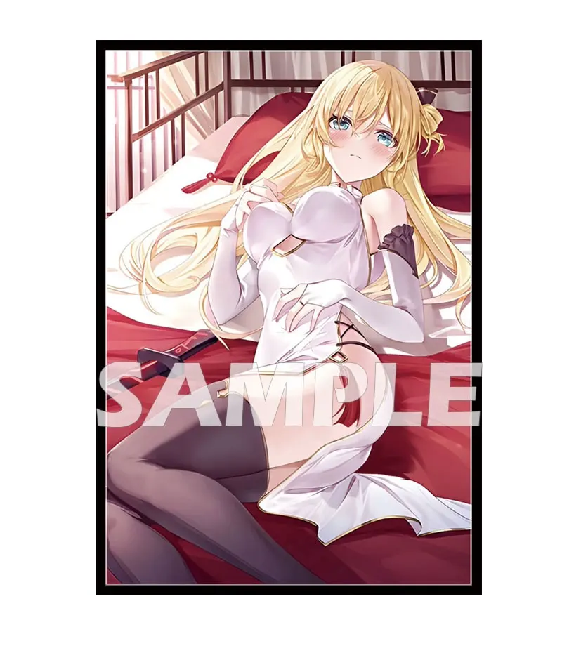 60ct Card Holder Top Loading Board Game Trading Card Sleeves 62X89MM Deck Protector for YGO Art Anime Printing Card Sleeves
