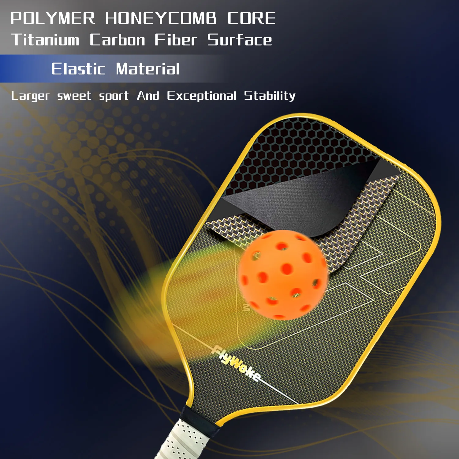 Titanium Wire Cloth Pattern Matte Peak Racket Titanium Wire Carbon Fiber Mixed Amazon Hot-selling New Model