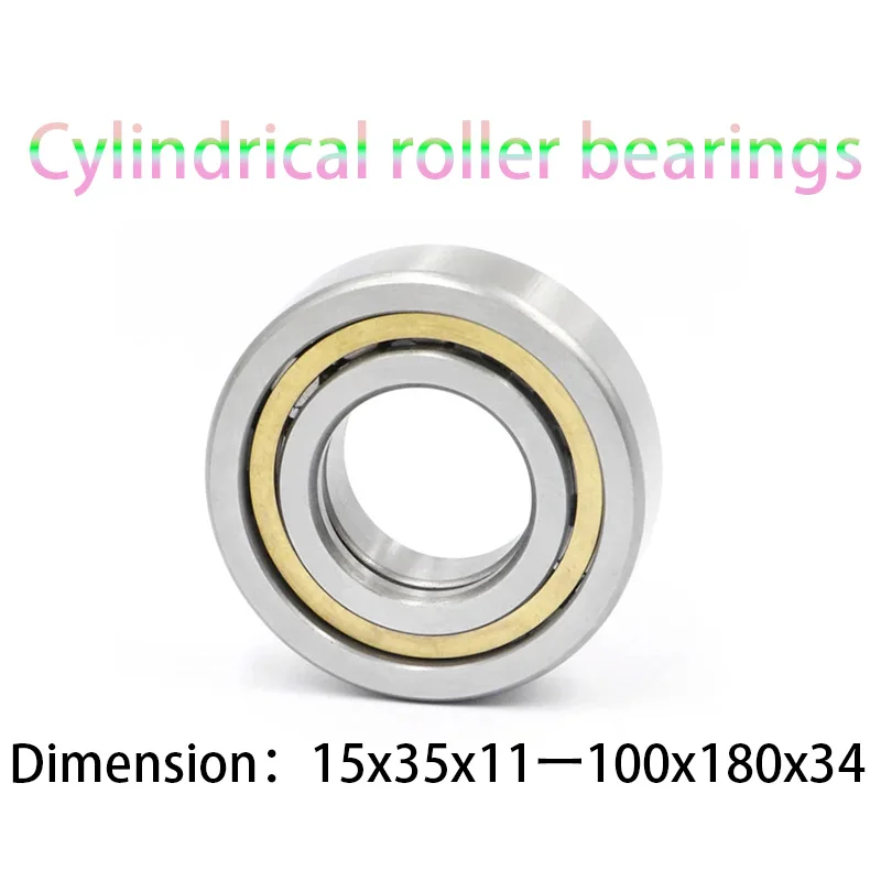 

1pcs Toolcylindrical Roller Bearing Machine Tool Bearing N202em (15x35x11) N206em Nj203em Nu203emto Nj220em (100x180x34)