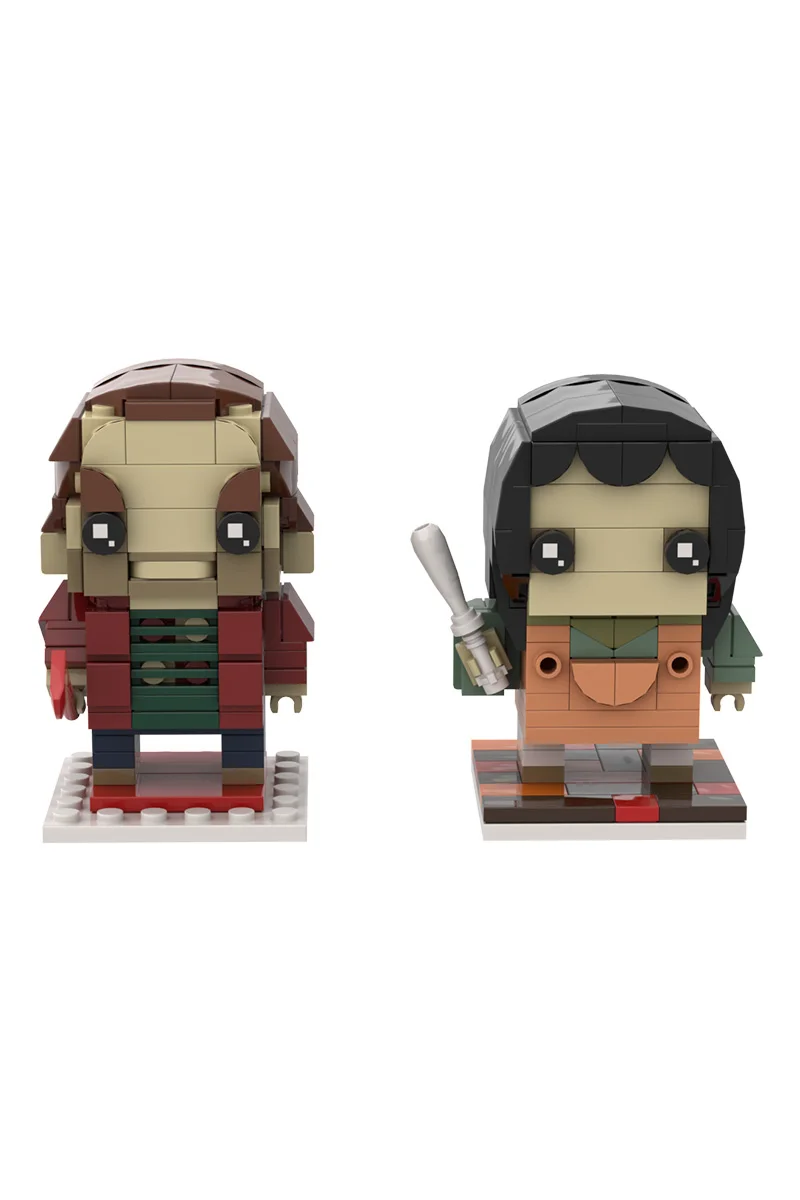 

MOC US Movie The Shining Horror Figure Building Blocks Model Horror Killer Figures BrickheadZ Assembly Toys Kids Halloween Gifts