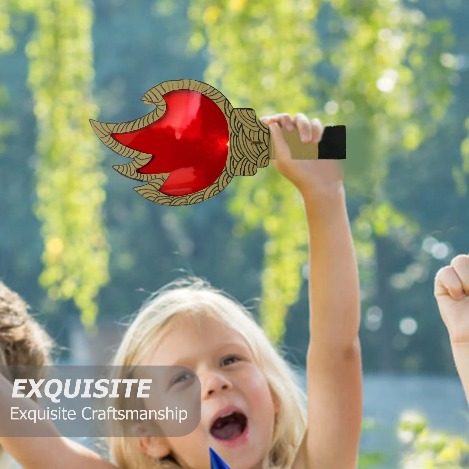 1 Satz 1 Set Diy Taschenlampe Requisiten Materialien für Kinder Lange künstliche Taschenlampe Bastelset Partygeschenke Geburtstag Abschluss Cosplay Outdoor