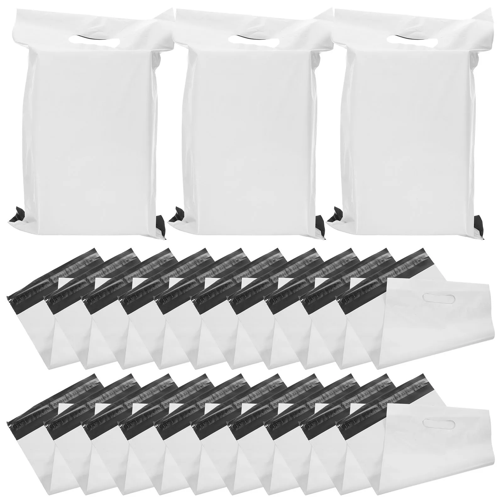 100 قطعة الارسال الشحن صلابة جيدة لا تخاف تمزيق الأزياء حقيبة بريد المحمولة الشحن المغلف بولي البريدية #3