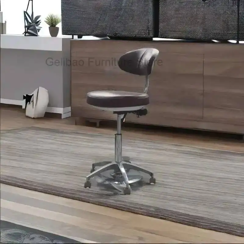 كراسي تصفيف الشعر مسند القدمين صالون الحلاقة الجمال الأريكة الوردي كرسي كرسي كوافير التجميل Cadeira مانيكير مستلق الحلاق