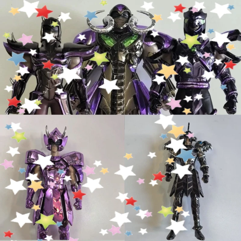 Nuevos productos GK Saint Seiya Spectre 108 Fiend Stars - Earthly Ghost Star resina de una sola pieza no articulada, figura de anime de 18,5 cm