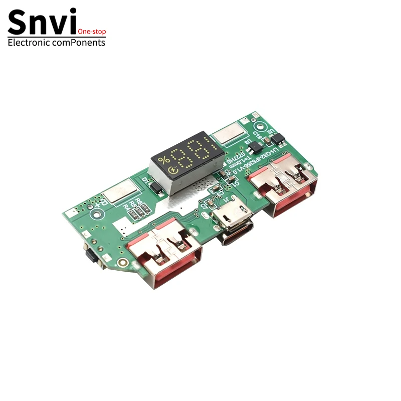 Batterie au Lithium 5V 3a, affichage numérique, Module de charge rapide, IP5356 TYPE-C Micro USB QC3.0 2.0 PD3.0 PD2.0/AFC/FCP