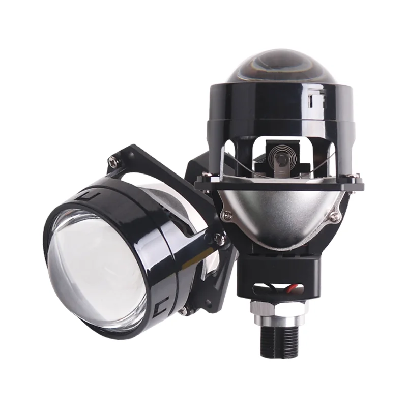 Car Headlight S7 Pro Bi Light Emitting Diode Projector Lens 6000K 2.5-inch Projector Lens for Toyota Headlight Lens