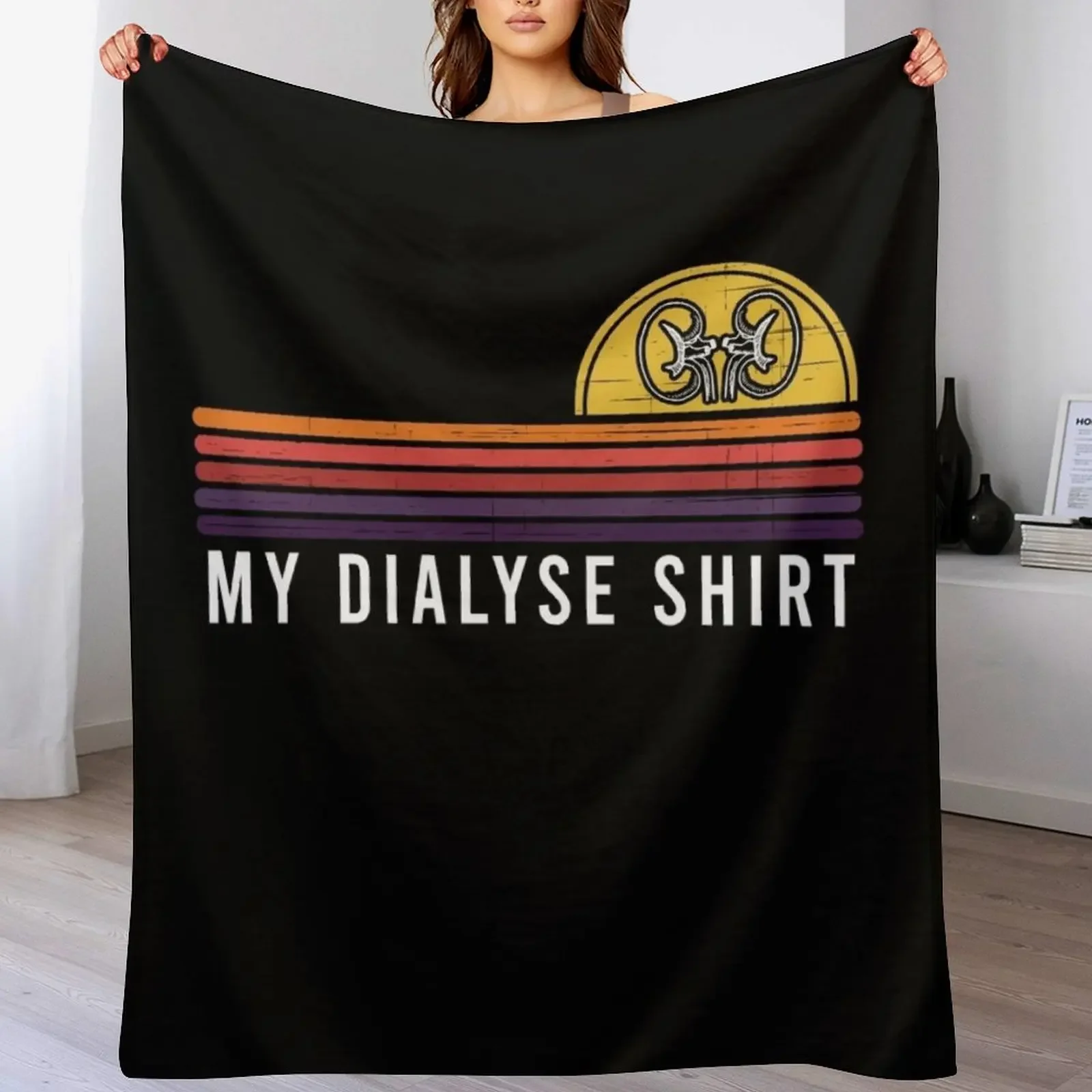 Dialysis for Dialysis Patient Dialysis Technician Throw Blanket Picnic cosplay anime Blankets