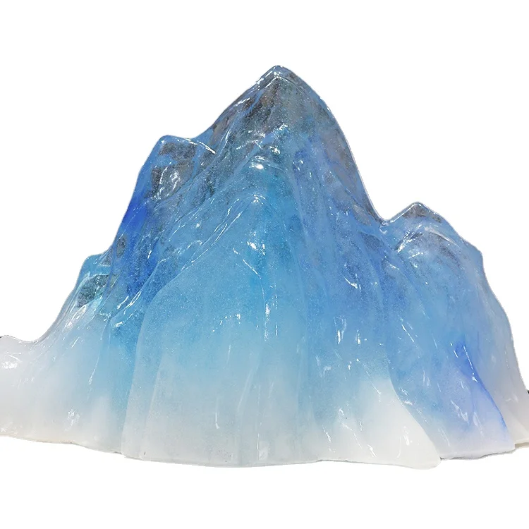 R#* Customize Crystal Grafts Crystal Tower Engraved Nature Theme Fashion Trend Handmade Artist Decoration for Art Hotel