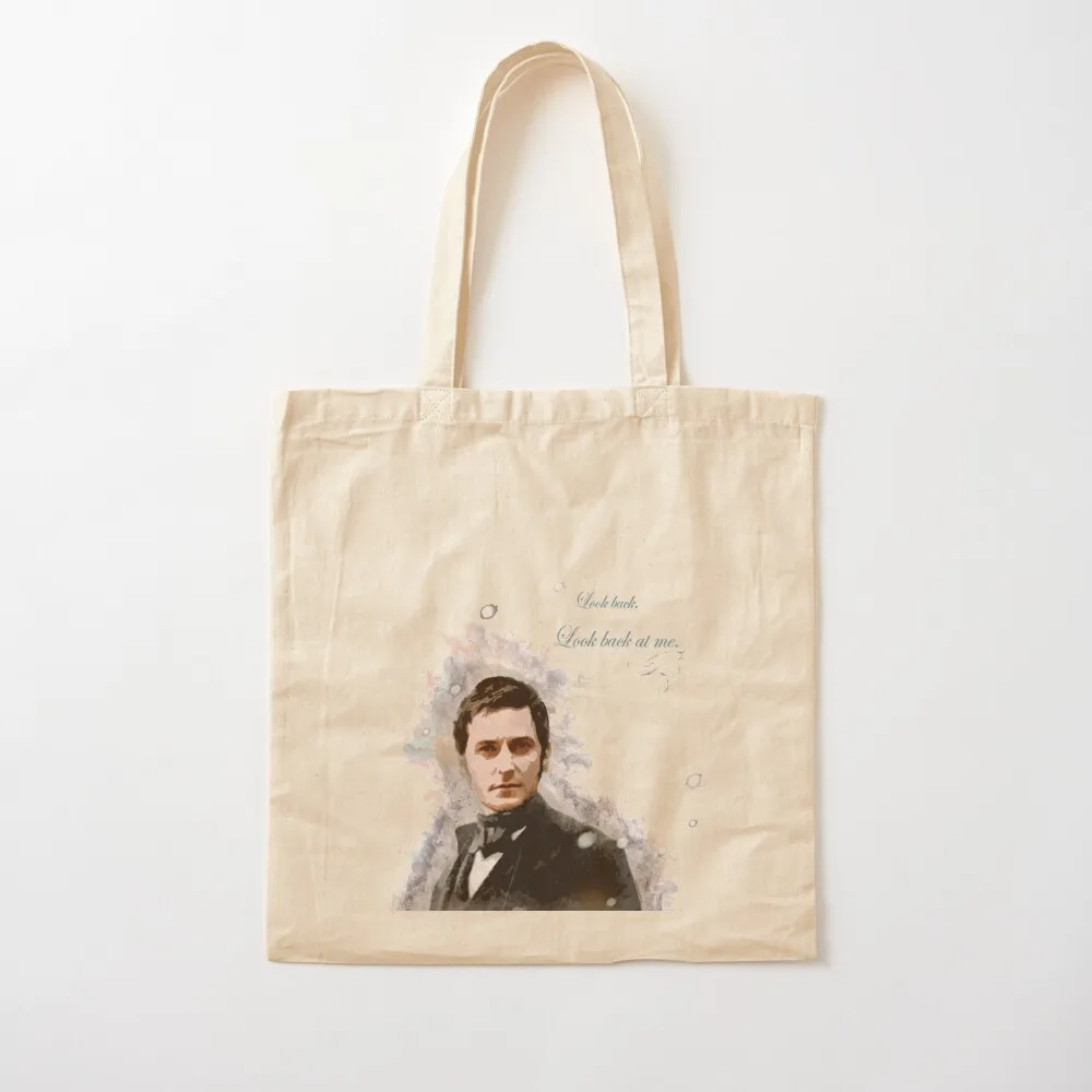 

North and South quote - Mr Thornton - Richard Armitage Look Back at me - 2. Tote Bag shoping bag Gift bag