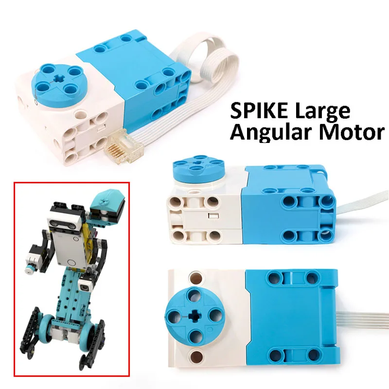 

1-3Pcs Electronics Parts SPIKE Large Angular Motors 45602 fit SPIKE Essential 45678 Bricks DIY Toys Compatible with 54675 69730