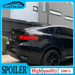 For BMW X6 E71 2008-2013 High Quality ABS Material Car Rear Wing Primer Color Rear Spoiler Auto Accessories Car Styling