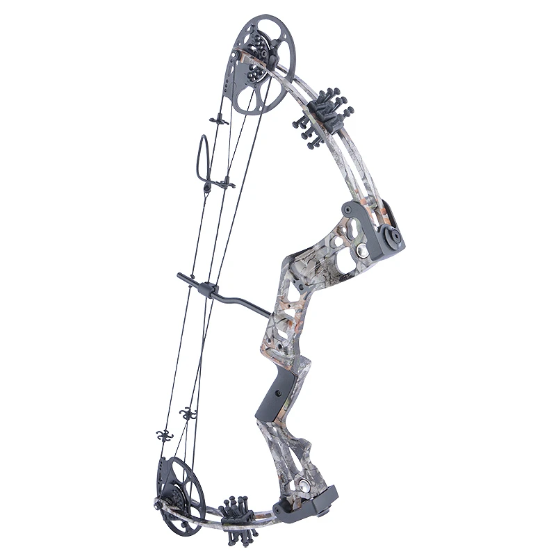 

Профессиональный регулируемый блочный лук для охоты и стрельбы на открытом воздухе, 15-45 фунтов