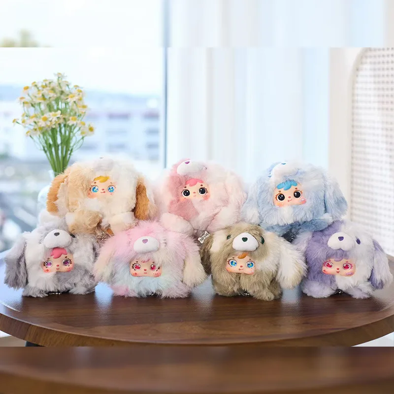 

Милый подарок для девочек Samuel, маленькие собаки, слепая коробка, украшения, декор для спальни, виниловые игрушки, оптовая продажа, модные загадочные коллекционные фигурки