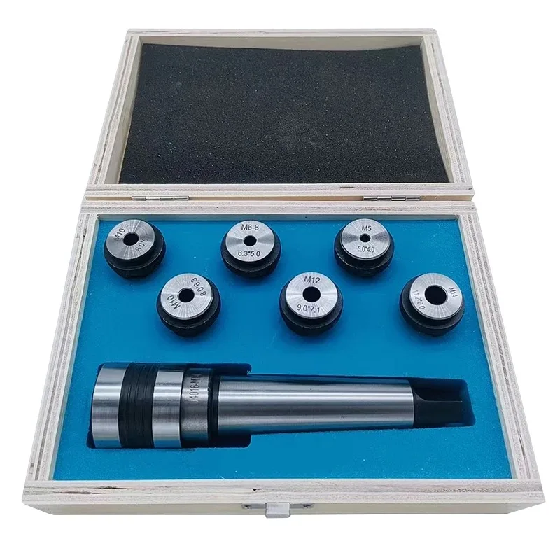 MT3 Overload Protection Tapping Chuck Set, M5-M16 Tap Collet Chuck Kit with Morse Taper Shank