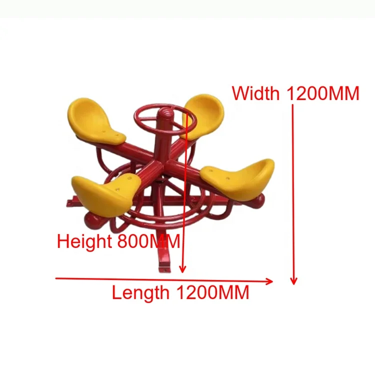 Factory Direct Four-Seater Seesaw for Kids for Outdoor Playgrounds Gardens Schools Adventure Parkspromote sales