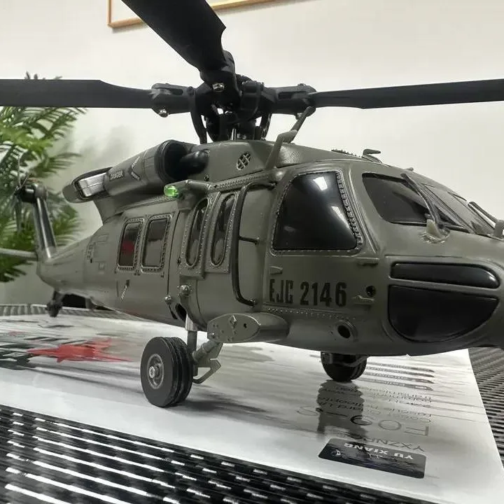 

Remote Controlled Aircraft Black Hawk Rc Helicopter Yxznrc F09 Uh60 Utility 6ch 6-axis Gyro 3d6g Dual Brushless Motor Rtf Toy