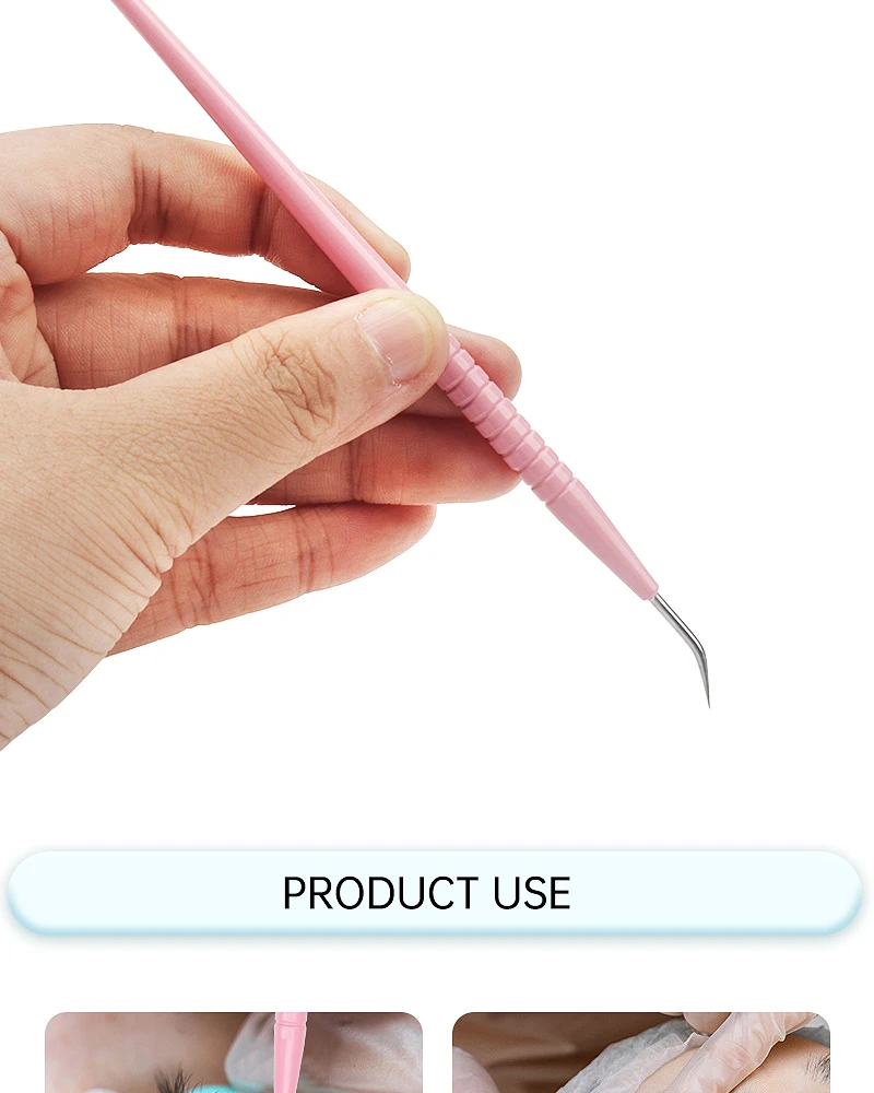 1 stücke Lash Lift Curler Kit Wimpern Dauerwelle Stick Edelstahl Kosmetische Applikator Kamm Make-Up-Tool Wimpern Verlängerung Liefert – Detail 7