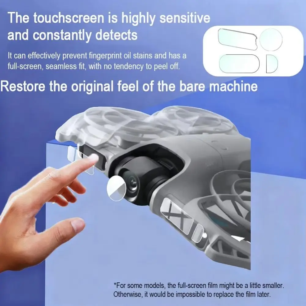 

New Anti-Scratch Lens Tempered Film Protective HD Sensor Film Clear Bubble-free Screen Protector for DJI Neo 2 Accessories