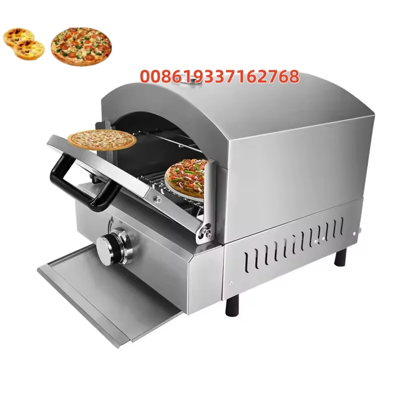 New Pizza Oven Wood Fire High Temperature Heating Gas Stove Prices Cheap Wholesale Factory Stainless Steel Toaster & Pizza Oven