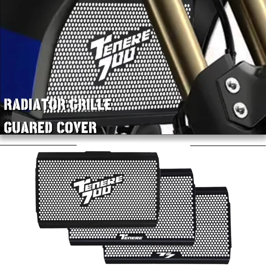 

Motorcycle Accessories FOR YAMAHA Tenere 700 TENERE700 2020 2021 2022 2023 Radiator Grille Guard Protector Cover T7 Rally 2024