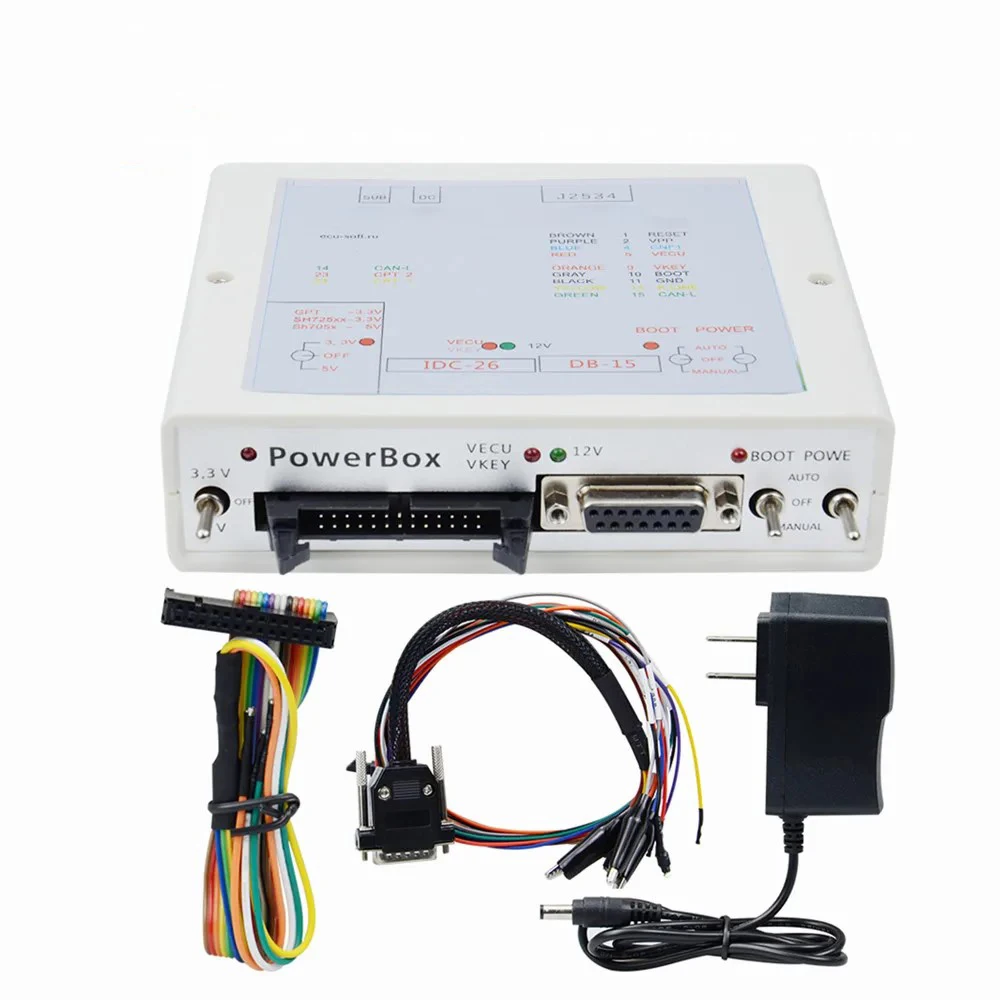

Power Box for Openport J2534 Device Powerbox 2.0 for JTAG Box Car Transmission Power Upgrade Tool ECU Programmer