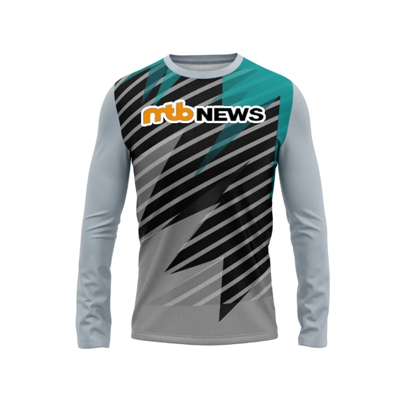 

2026 Fashion Sports Cycling Long Sleeve, Racing Racing Printed Long Sleeve Sportswear, Off Road Sunscreen Cycling Clothing