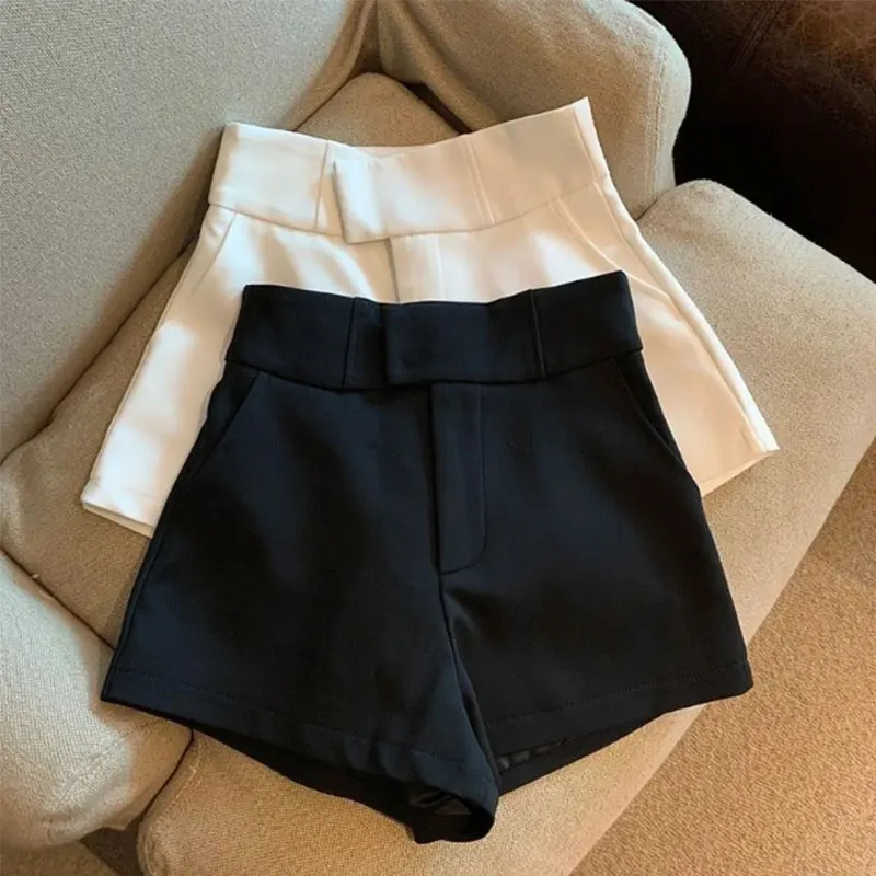 Women's High Waisted A-Line Shorts, Slim Fit Stretchy Coquette Y2K Harajuku Sexy Hot Girl Summer Casual Multi-color